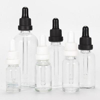 China 10ml 8ml 20ml 30ml Amber Glass Dropper Bottles Essential Oil Cosmetic Bottle Customize Cosmetic Bottle for sale