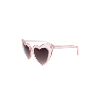 China Fashion Sunglasses Children New Love Retro Cute Heart-Shaped Plastic Frames Kids Retro Unisex Sunglasses For Baby for sale