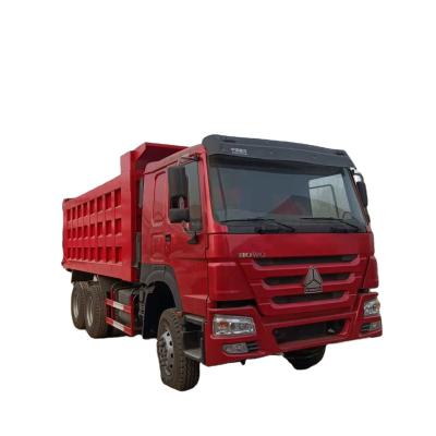 China Second hand commercial Howo dump trucks 10 wheels 12 wheels used tipper price for sale