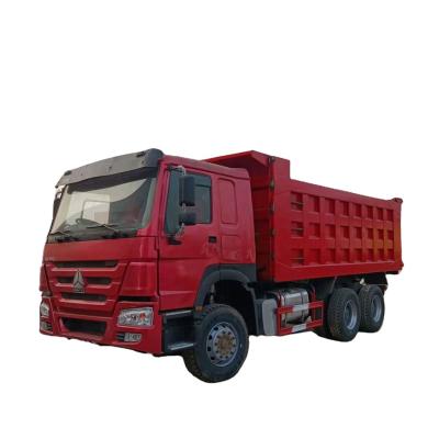 Κίνα 40 ton 6x4 8x4 Howo dump trucks used sinotruck Euro 2 375hp tipper trucks for Nigeria προς πώληση