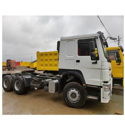 Κίνα Used Tractor Head Wheel Dump Truck 10Wheels Used Sinotruck Howo Truck προς πώληση