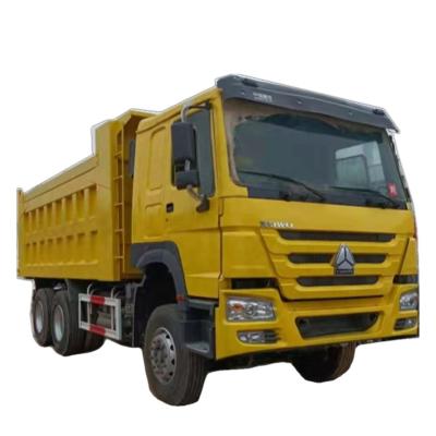 China Hot Sale RHD 10 Wheels 6X 336HP SINOTRUK HOWO Brand Used Dump Truck to africa en venta