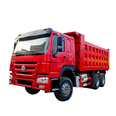 Chine Rhd Wheel Dump Truck 6x4 375hp Sinotruk Howo Brand second hand Truck To Africa à vendre