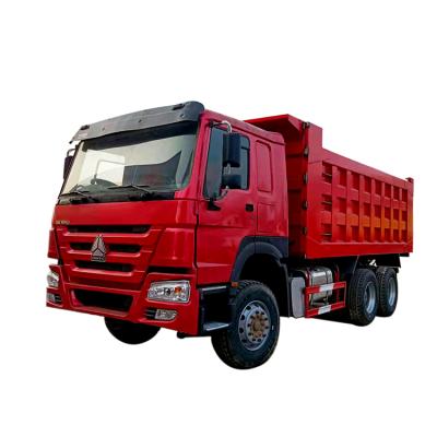 China Rhd Wheel Dump Truck 6x4 375hp 336hp Sinotruk Second Hand Truck To Africa Te koop