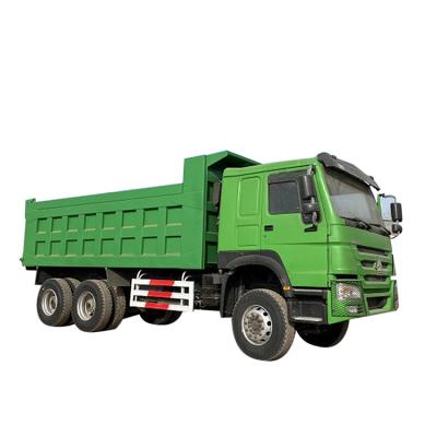 China Hot Sale 10 Wheels 6X4 375HP 371HP 336HP SINOTRUK HOWO Used Dump Truck to africa zu verkaufen