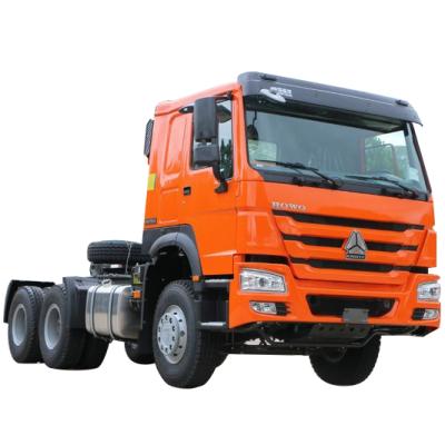 China Safety 40ton tractor truck used euro3 375hp Howo tractor truck price for sale