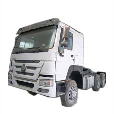 중국 LHD RHD HOWO 10 wheeler tractor trucks used heavy duty truck head for sale 판매용