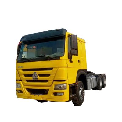 中国 Used 336hp 371hp 375hp Euro2 Euro3 howo tractor truck head second hand trucks for sale 販売のため