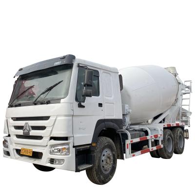 China 6X4 375hp Used Concrete Mixer Cement Truck Using For Construction Works for sale