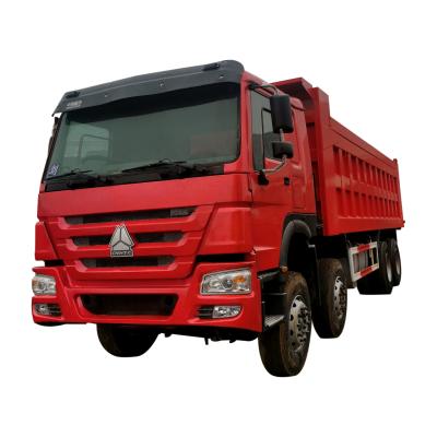 China Used Wheel Dump Truck Sinotruck Howo 8x4 Dump Heavy Truck With Good Condition For Africa for sale