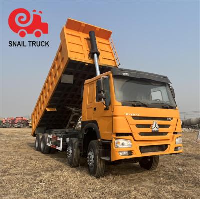 China HOWO 20 Cubic Used Tipper Truck 8x4 Heavy Manual Mining Transportation for sale