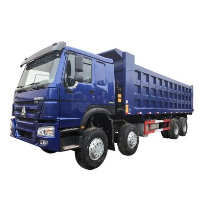 China Howo-7 Sino Used Tipper Truck 12 Wheeler 30 Cubic Meters 40tons 8x4 Used Truck for sale