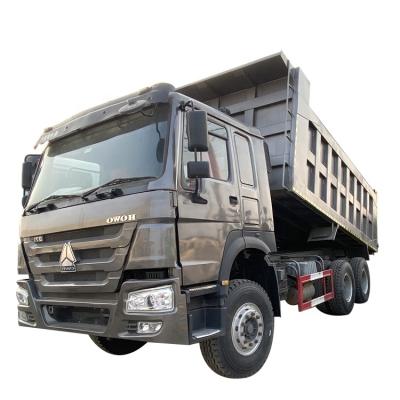 China Used Wheel Dump Truck 6x4 371hp Second Hand Sinotruk Howo Ton 10 Wheels en venta