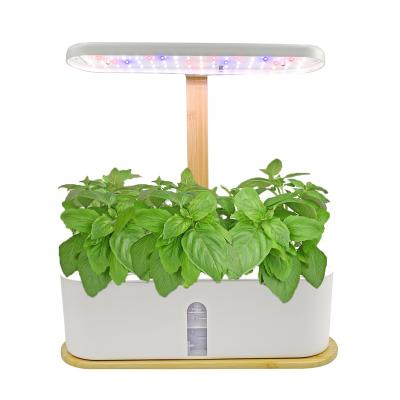 China The Complete Herb Garden Starter Kit Indoor Hydroponics Growing System Tool With LED Grow Light for sale