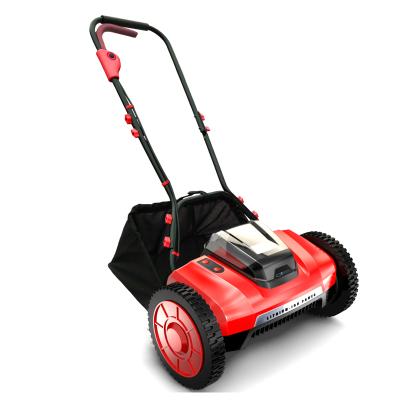 China Anti-skid Top Rated Battery Powered Cordless Mulching Powered Cheap Small Reel Mini Lawn Mower for sale