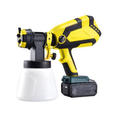 China Paint Cordless Spray Gun 20V 1000mL Spray Gun Paint Spray Cordless Airless Paint Sprayer for sale