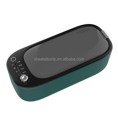 China Hotel Mini Immersible Personal Sunglasses Jewelry Ultrasonic Cleaners High Frequency for sale