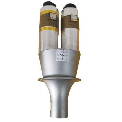 China Low Loss 15khz 4200w Ultrasonic Transducer And Horn For Ultrasonic Welding for sale