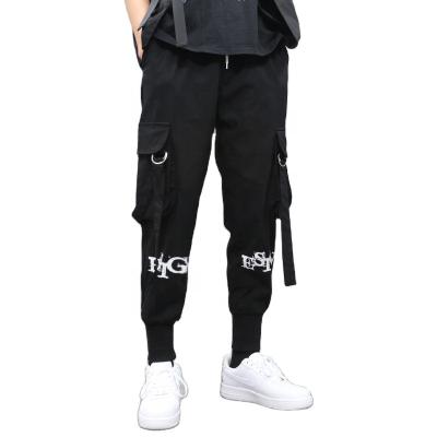 China Anti-wrinkle favorable price trend printing hip hop pants men shape pants men's sporty pants for sale