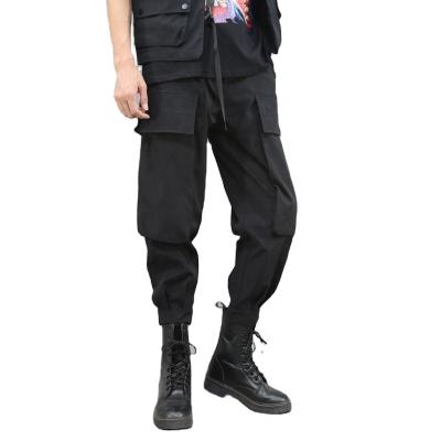 China Anti-wrinkle factory direct sale motorcycle pants best selling streetwear cargo harem pants men for sale