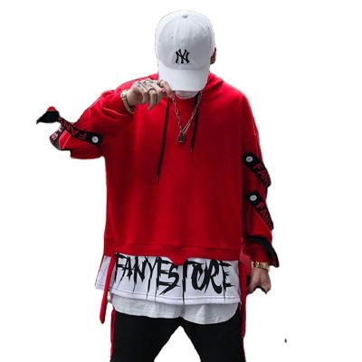 China Anti-Wrinkle Letter Printing Hoodies Coat Long Sleeve Autumn Street Fake Custom Hoodies Both For Men for sale