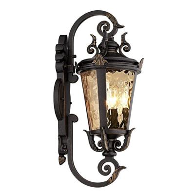 China Polycarbonate OEM China Factory Large Size House Traditional High Bronze Marseille Outdoor Wall Light for sale