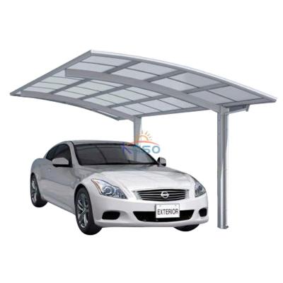 China Garages Poland Kit Prefabricated Carports Metal Replacement Parts Double Products Snow Load Parking Lot Roofing Material for sale