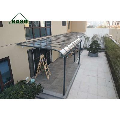 China UV Resistant Custom Designs Front Door Canopy Polycarbonate Balcony Waterproof Aluminum Canopy Balcony Canopy Entry Shed Window Roof Patio Covers for sale