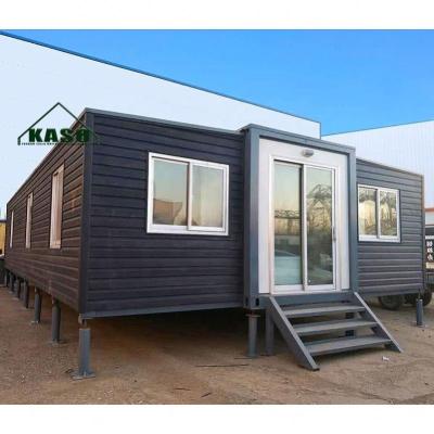 China Modern Low Cost Prefab Reale State Flexible Container House 1 Bedroom Prefab Villa Consumable Container Houses Luxury for sale