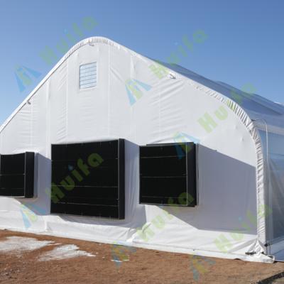 China Special Medical Growing Industrial Plastic Film Greenhouse Light Dep Greenhouse for sale