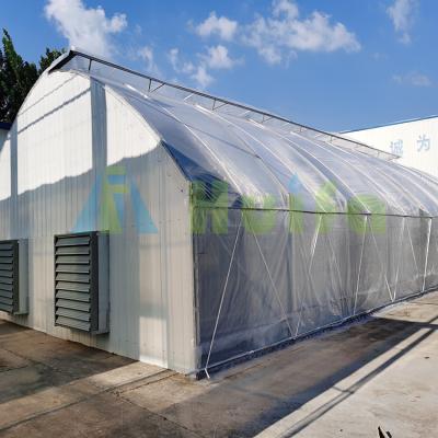 China Stable Structure Easily Assembled Agricultural Lightweight Film Greenhouse Shading Greenhouse Light Deprived Greenhouse For Sale for sale