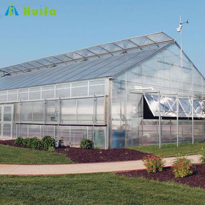 China Special Medical Growing Light Dep Green House Automated Blackout Greenhouse Polycarbonate Automatic Greenhouse Canada for sale