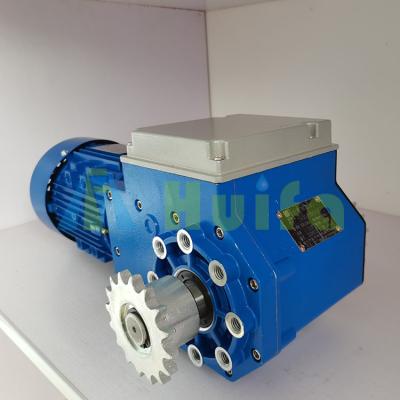 China Stable structure easily assembled gear motor greenhouse accessories greenhouse wind up motor for ventilation for sale