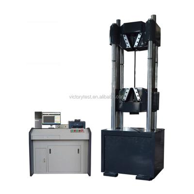 China Steel Metal Rebar Tensile Strength Testing Machine 300kN 600kN 1000kN 2000kN for sale