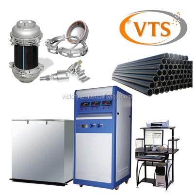 China Carbon Steel Hydrostatic Valve Pressure Testing Machine For PVC PE Pipe for sale