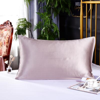 China 2022 Hot Selling Anti-static 6A Grade King Size Silk Pillowcase Pure Mulberry Silk Pillow Cover 100% King Size Color for sale