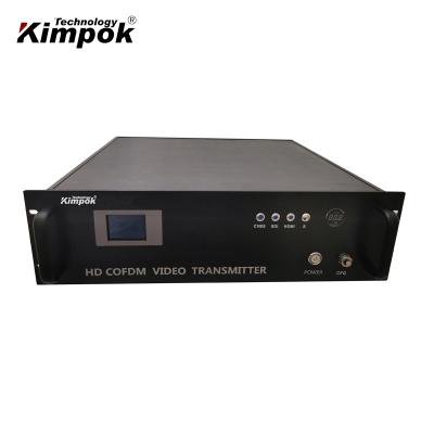 China Vehicle Mounted HD Video Surveillance Sender COFDM Long Distance Vehicle Mounted Wireless Transmitter KP-CM100H for sale