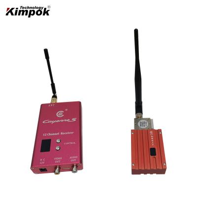 China 20km LOS FPV Video Transmitter with 6 Channels 8 Watt for 1.2GHz KP-A8 Drone for sale