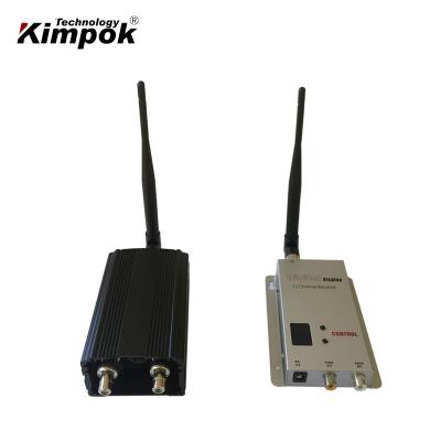 China 1.2Ghz Analog Wireless Transmitter Long Range FM AV With 5 Watt RF Power KP-A5 for sale