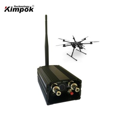 China 900Mhz 60km UAV Video Wireless Transmitter 3W AHD Image Sender For Drones BNC Output KP-A3 for sale