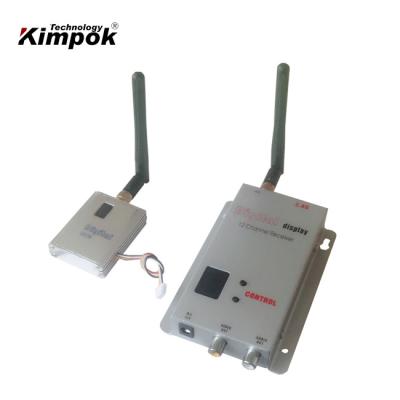 China 2.4Ghz 8km FPV/UAV Wireless 400mW AV Transmitter and Receiver 12 Channels KP-B400 Wireless Analog for sale