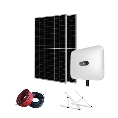 China Home On Grid 3kw 5kw 10kw Complete Home Solar Panels Small Solar Power System for sale