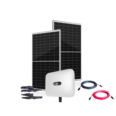 China 10000 Watt Home Solar System On Grid Solar Power Solar Power Panel System for sale