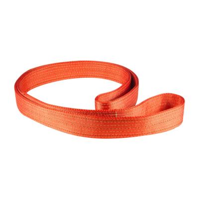 China Lifting Goods One Way Use Endless Flat Round Belt Sling Polyester Webbing Lifting Sling for sale