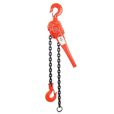 China Manual construction crane chain pulley block chain lever hoist for sale