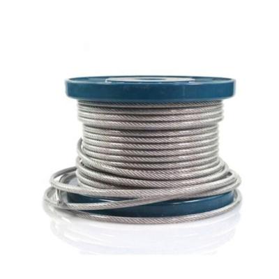 China Construction plastic coated steel wire rope for sale