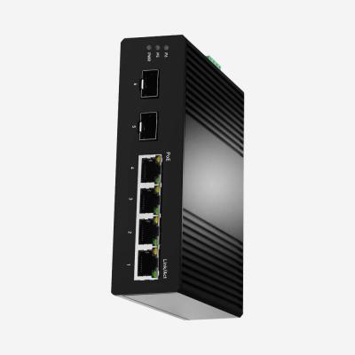 Chine Commutateur industriel de la CE ROHS Gigabit Ethernet avec des ports de fibre de 2 gigabits et 4 ports de PoE à vendre