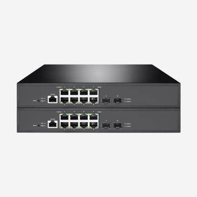 China 802.3x Full Duplex 8G RJ45 Layer 2+ Managed Gigabit Switch With 2G SFP Ports 1 Console Port for sale