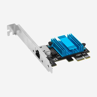 China Interfaz de escritorio de la tarjeta los 2500M el 1000M Adaptive RJ-45 de PCIe del puerto de Gigabit Ethernet de la red en venta