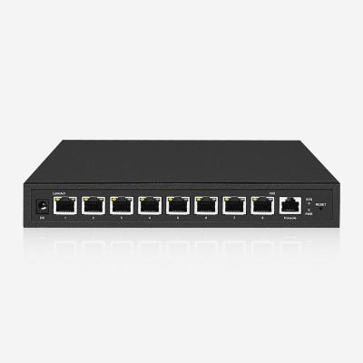 China 8 Port RJ45 Ethernet 10gb Layer 3 Switch Support QoS / Static Routing / Static ARP for sale